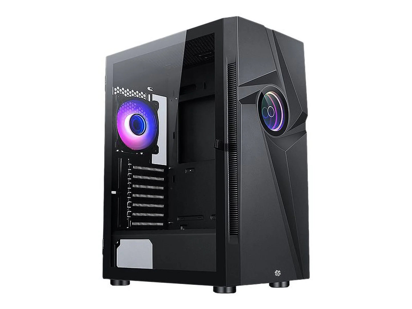 B-Vortex-Rgb Extended ATX Mid Tower, Black