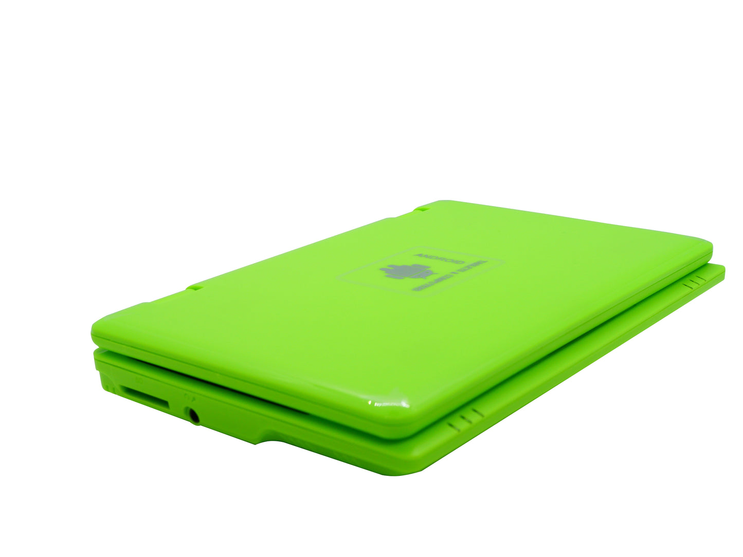 T&C 7" Inch Portable Kids Laptop Computer Powered by Linux-Android 12 Operating System- Green