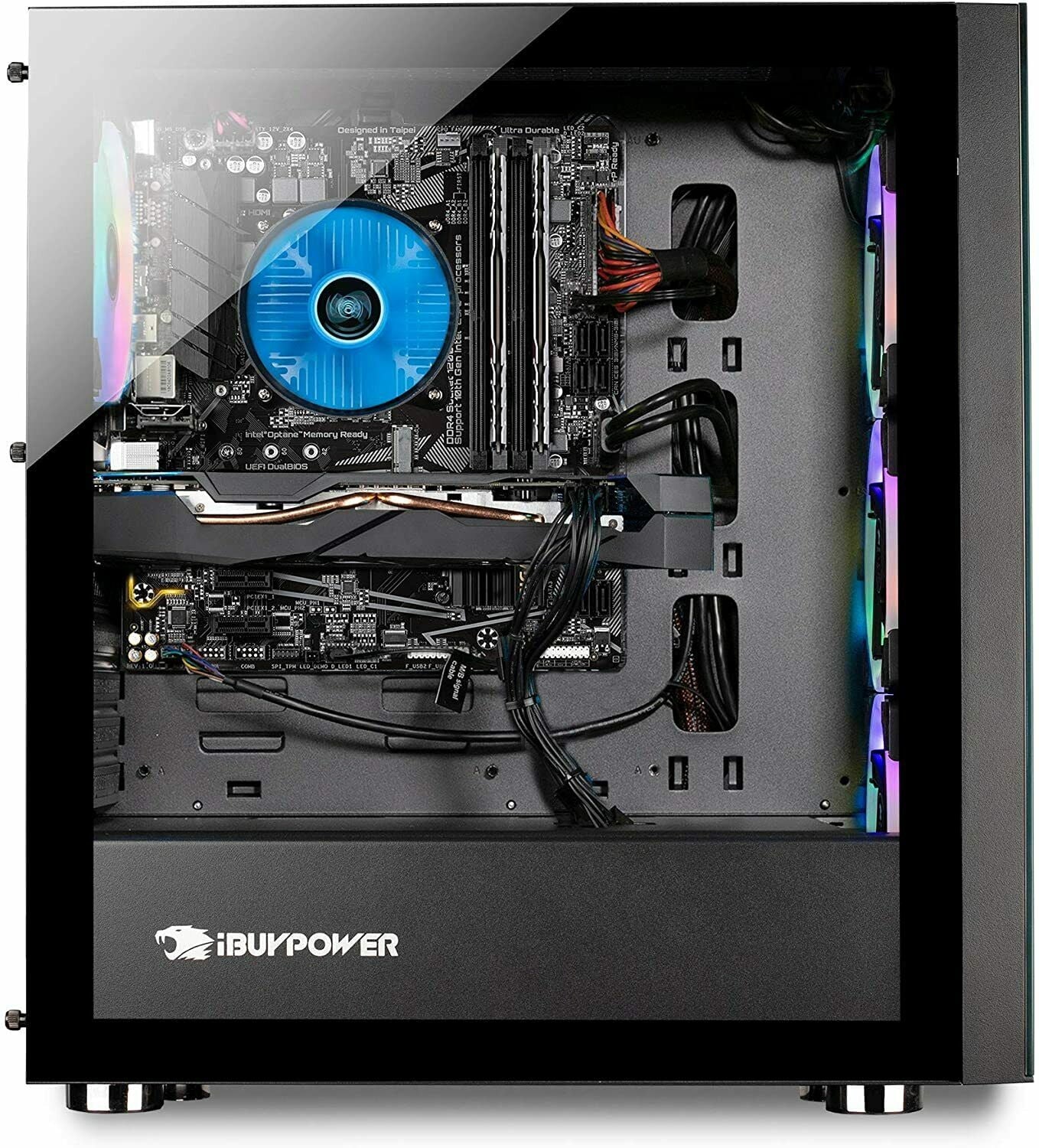 Pro Gaming PC Computer Desktop Element MR 202I (Intel I7-11700F 2.5Ghz,Nvidia Geforce GTX 1660 6GB, 16GB DDR4, 240GB SSD, 1TB HDD, Wifi Ready, Windows 10 Home)