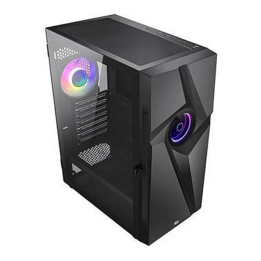 B-Vortex-Rgb Extended ATX Mid Tower, Black