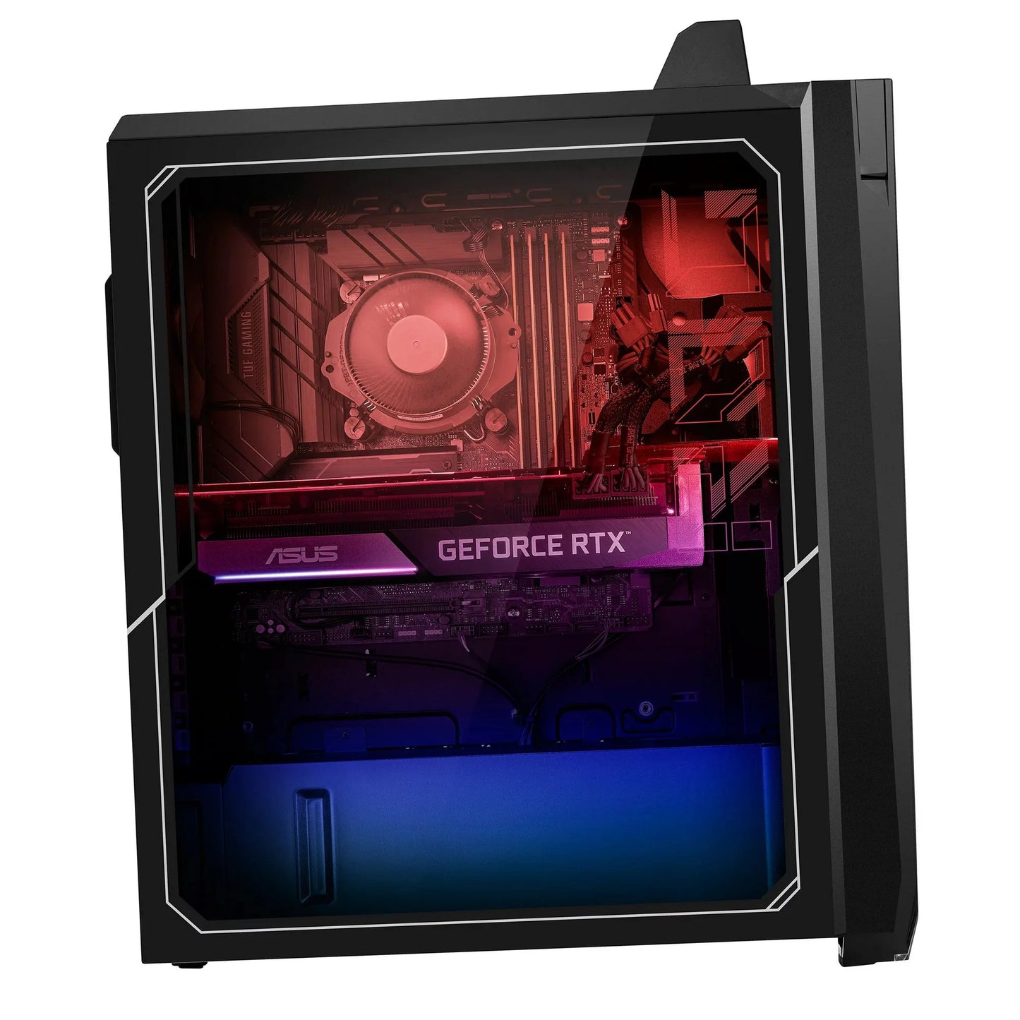 ROG Strix GT15 G15 Premium Gaming Desktop 12Th Gen Intel 12-Core I7-12700F Processor 32GB DDR4 1TB SSD NVIDIA Geforce RTX 3080 LHR 10GB Graphic Displayport Aura Sync Lighting Win11 Black