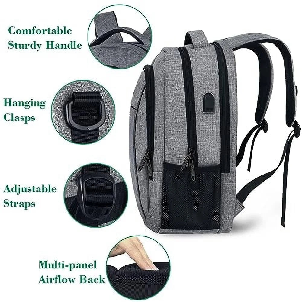 Travel Laptop Backpack, Business anti Theft Slim Durable