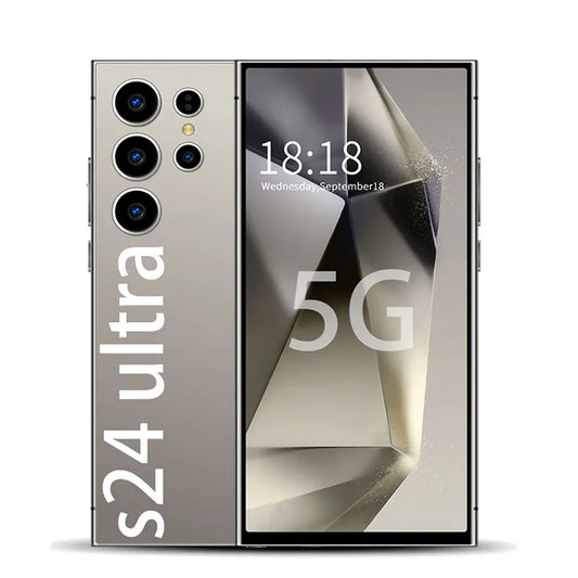 S24 Ultra Dual SIM Dual Standby Android 5G Cell Phone 12GB+1TB 6.8HD+ Display 13MP+50MP Smartphone Mobile Phone Camera GPS English Play Video