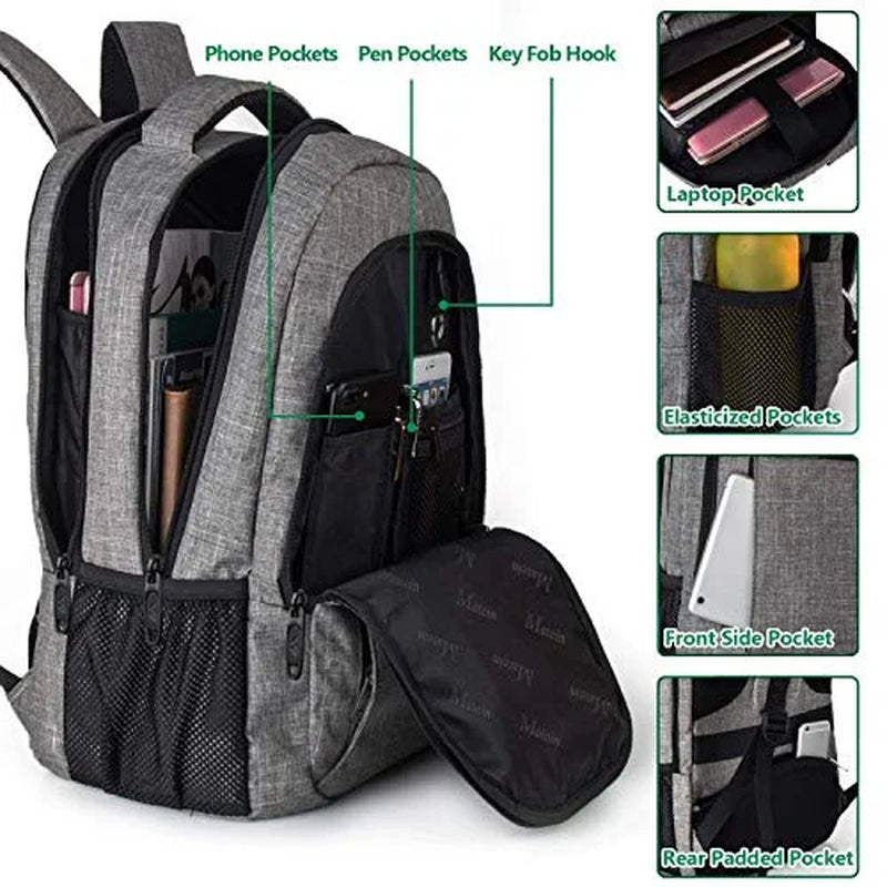 Travel Laptop Backpack, Business anti Theft Slim Durable